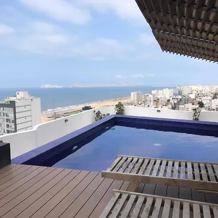 Albano, Ocean View And Pool Near Miraflores And Airport Lima Exterior photo