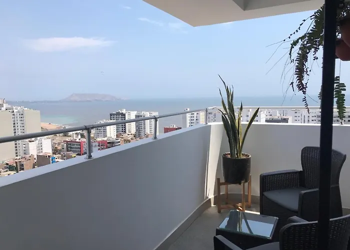 Albano, Ocean View And Pool Near Miraflores And Airport